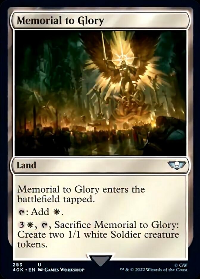 Memorial to Glory (40K-283) - Warhammer 40,000 Commander [Uncommon]
