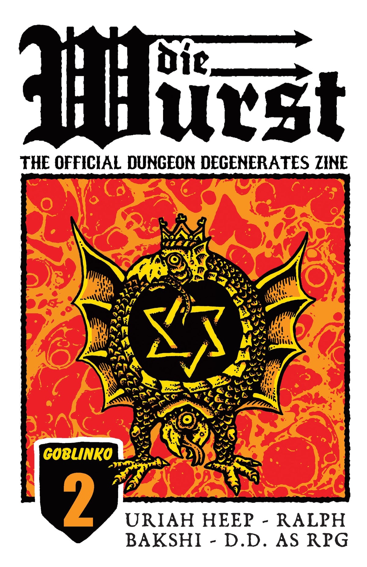 Dungeon Degenerates: Hand of Doom - Die Wurst Zines 1-4