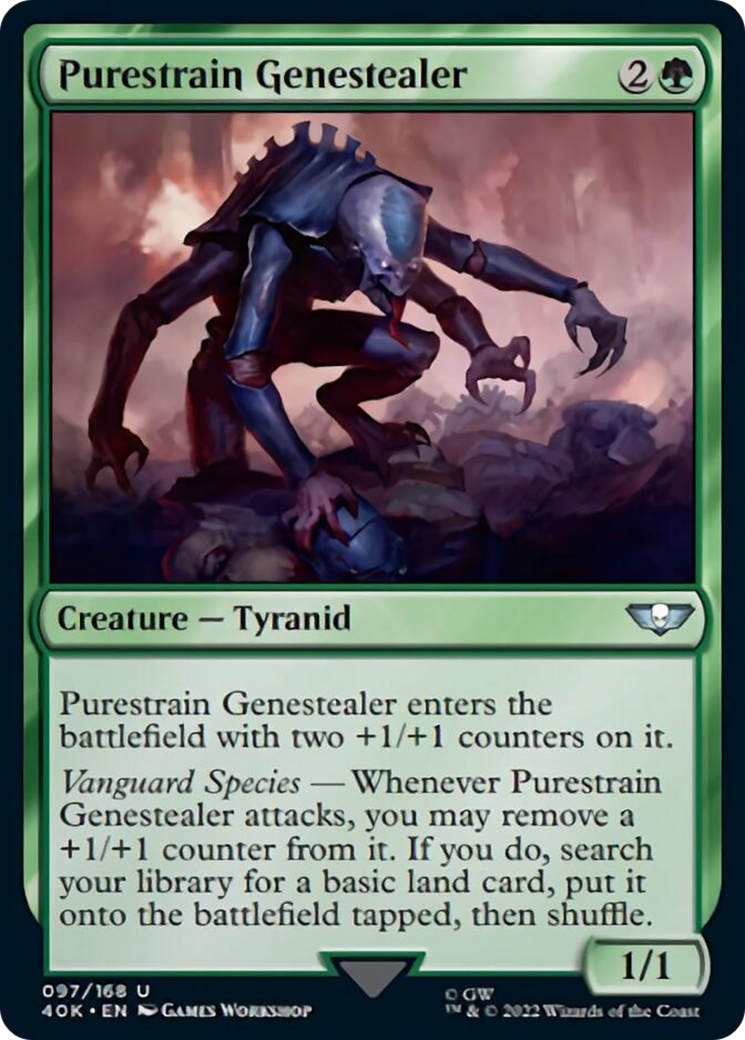 Purestrain Genestealer (40K-097) - Warhammer 40,000 Commander [Uncommon]