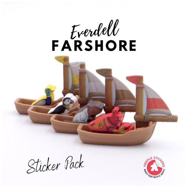 MeepleStickers: Everdell - Farshore Sticker Set