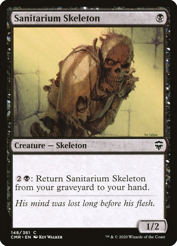 Sanitarium Skeleton (CMR-148) - Commander Legends [Common]
