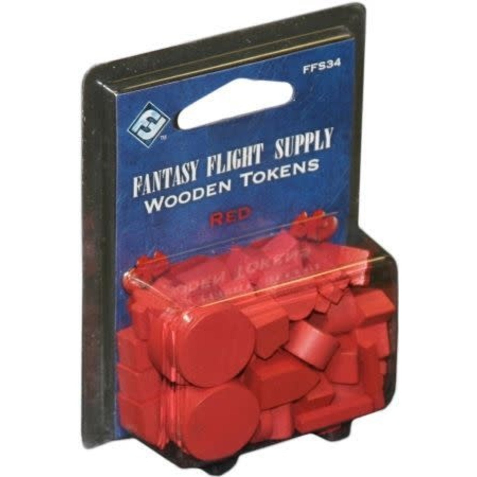 Fantasy Flight Wooden Tokens - Red