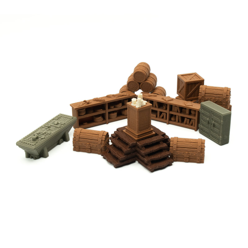 BGExpansions - Frosthaven - Full Scenery Pack (156 Pieces)