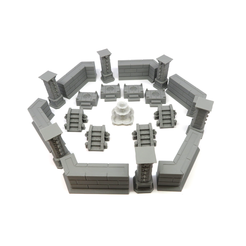 BGExpansions - Gloomhaven - Full Scenery Pack (139 Pieces)