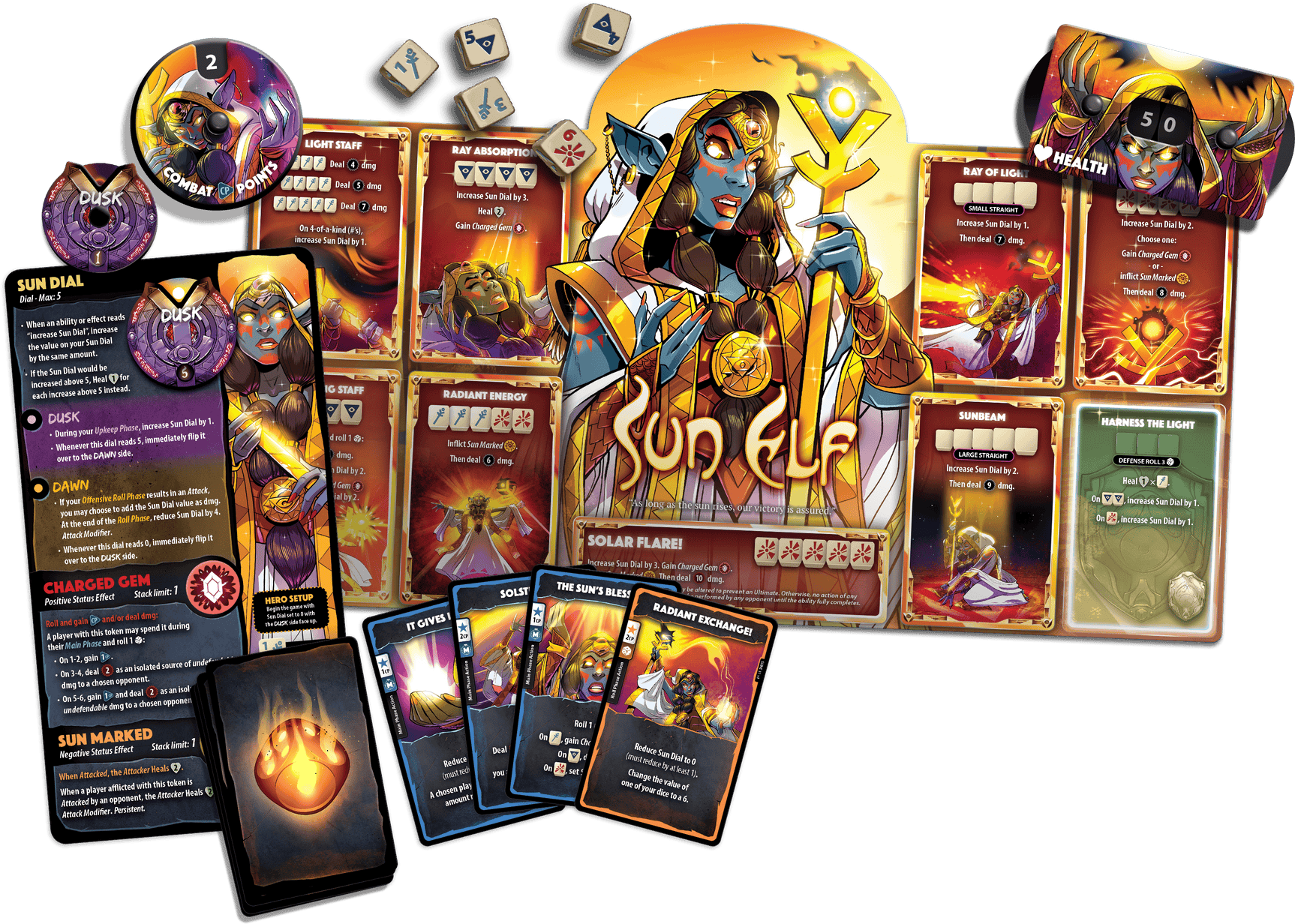 Dice Throne: Sun Elf *PRE-ORDER*