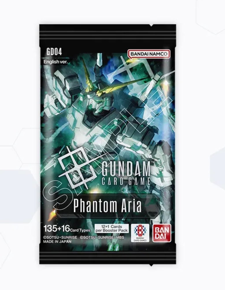 Gundam Card Game: PHANTOM ARIA Booster PACK (GD-04)