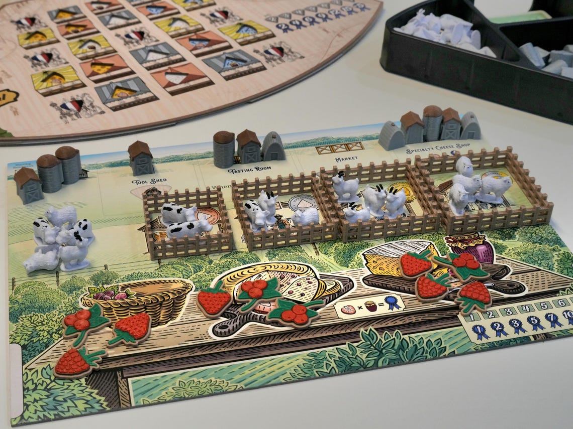 BGisGood - Fromage Board Game Resource Upgrade (Resource + Fence)