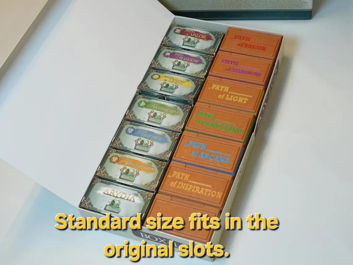 BGisGood - Arydia Wooden Treasure Chests - Game Upgrade Standary-Sized Version ( All Color - 21 Pieces)