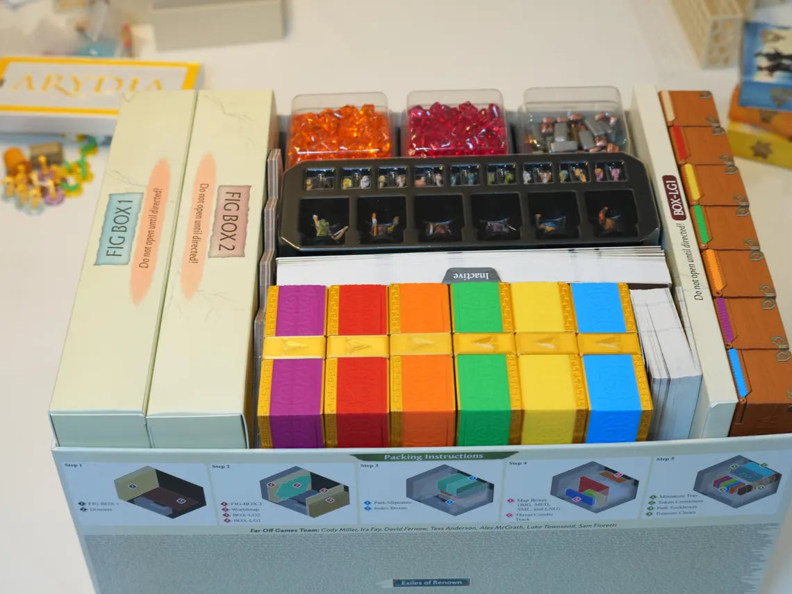 BGisGood - Arydia Map Holder Token Organizer Upgrade Insert