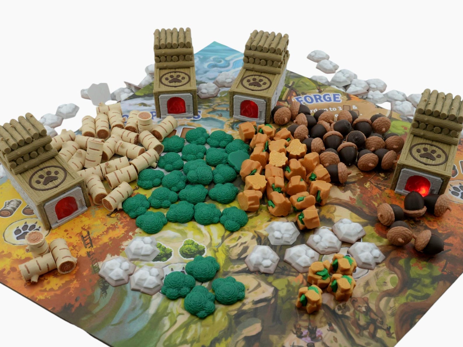 BGisGood - Everdell Silverfrost Beacon Token Upgrade | Essential & Collector Edition (All Set)