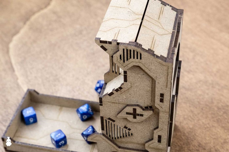 The Dicetroyers - The Ark – All In One Dice Tower and Dice Holder (Italy Import)