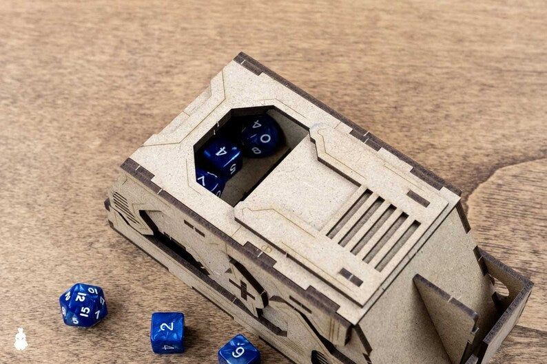The Dicetroyers - The Ark – All In One Dice Tower and Dice Holder (Italy Import)