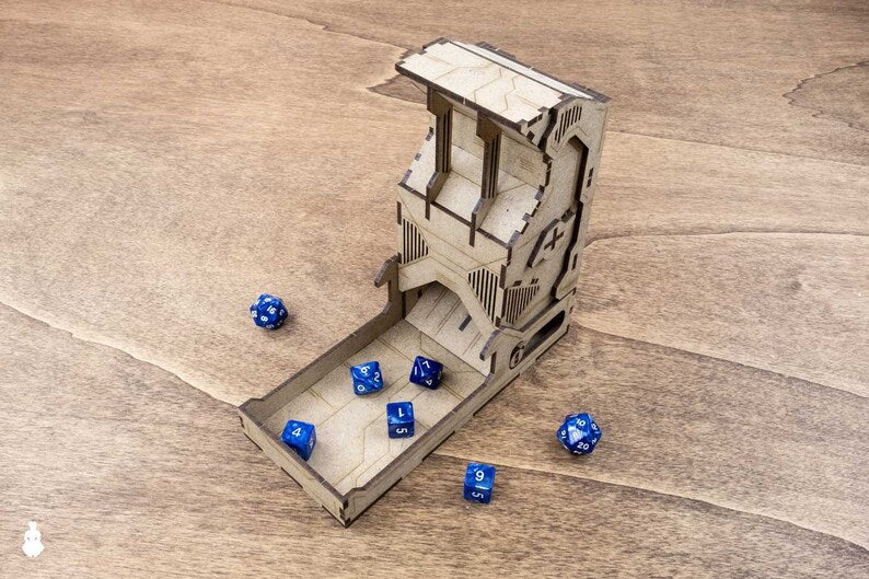 The Dicetroyers - The Ark – All In One Dice Tower and Dice Holder (Italy Import)
