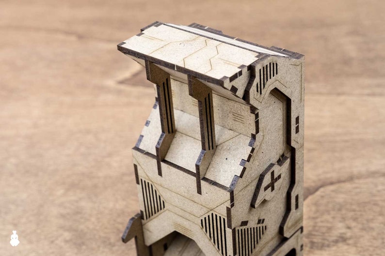 The Dicetroyers -  The Ark – All In One Dice Tower and Dice Holder (Italy Import)