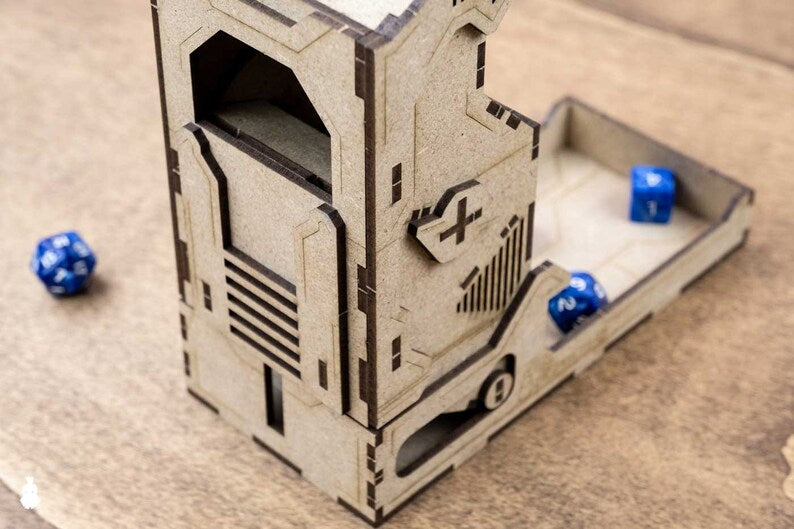 The Dicetroyers - The Ark – All In One Dice Tower and Dice Holder (Italy Import)