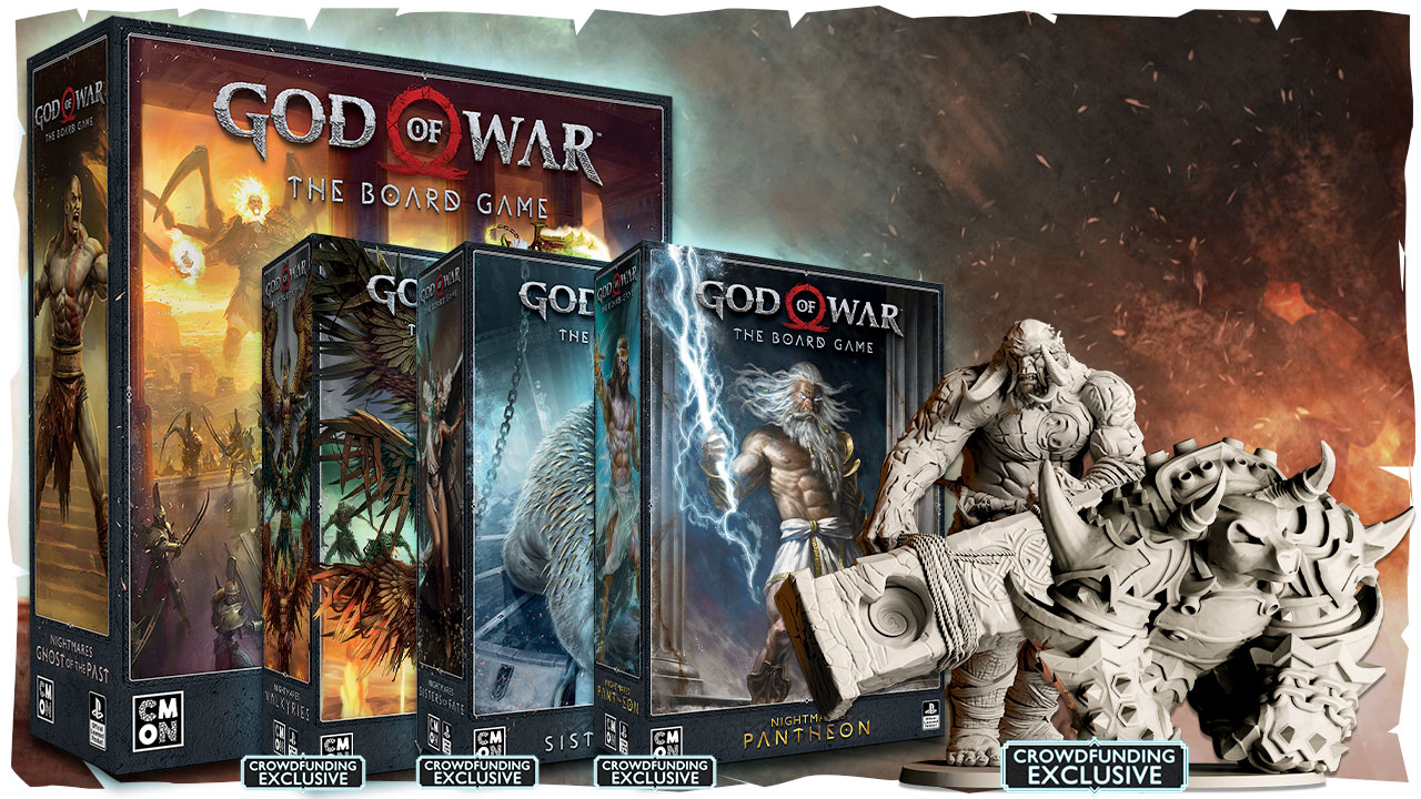 God of War: The Board Game (Demgod + Godhood Add-Ons Bundle) *PRE-ORDER*