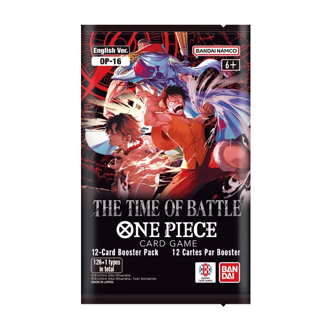 One Piece Card Game OP-16 - The Time of Battle Booster Pack