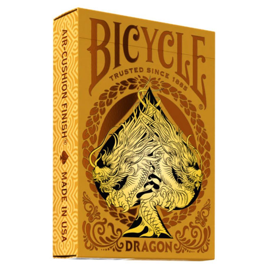 Jeu de Cartes - BICYCLE - Dragon Back Gold - Bicycle | Les 7 Royaumes