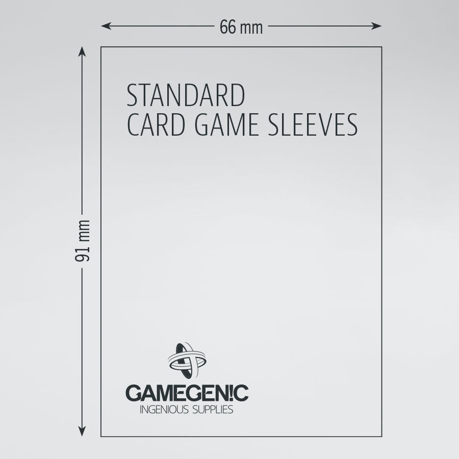 Gamegenic - Matte Standard Card Game Sleeves (50ct) (Repackaging)