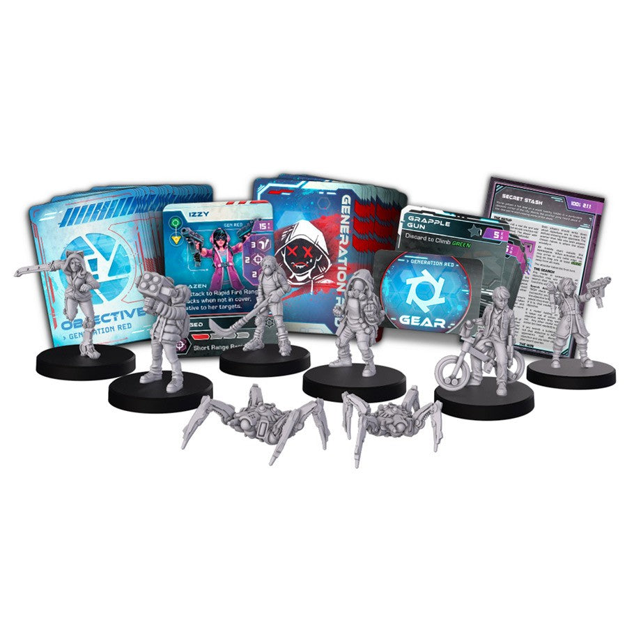 Cyberpunk Red: Combat Zone - Generation RED Starter