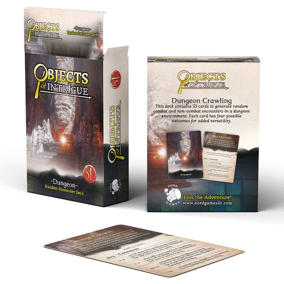 Dungeons & Dragons 5E - Objects of Intrigue: Dungeon