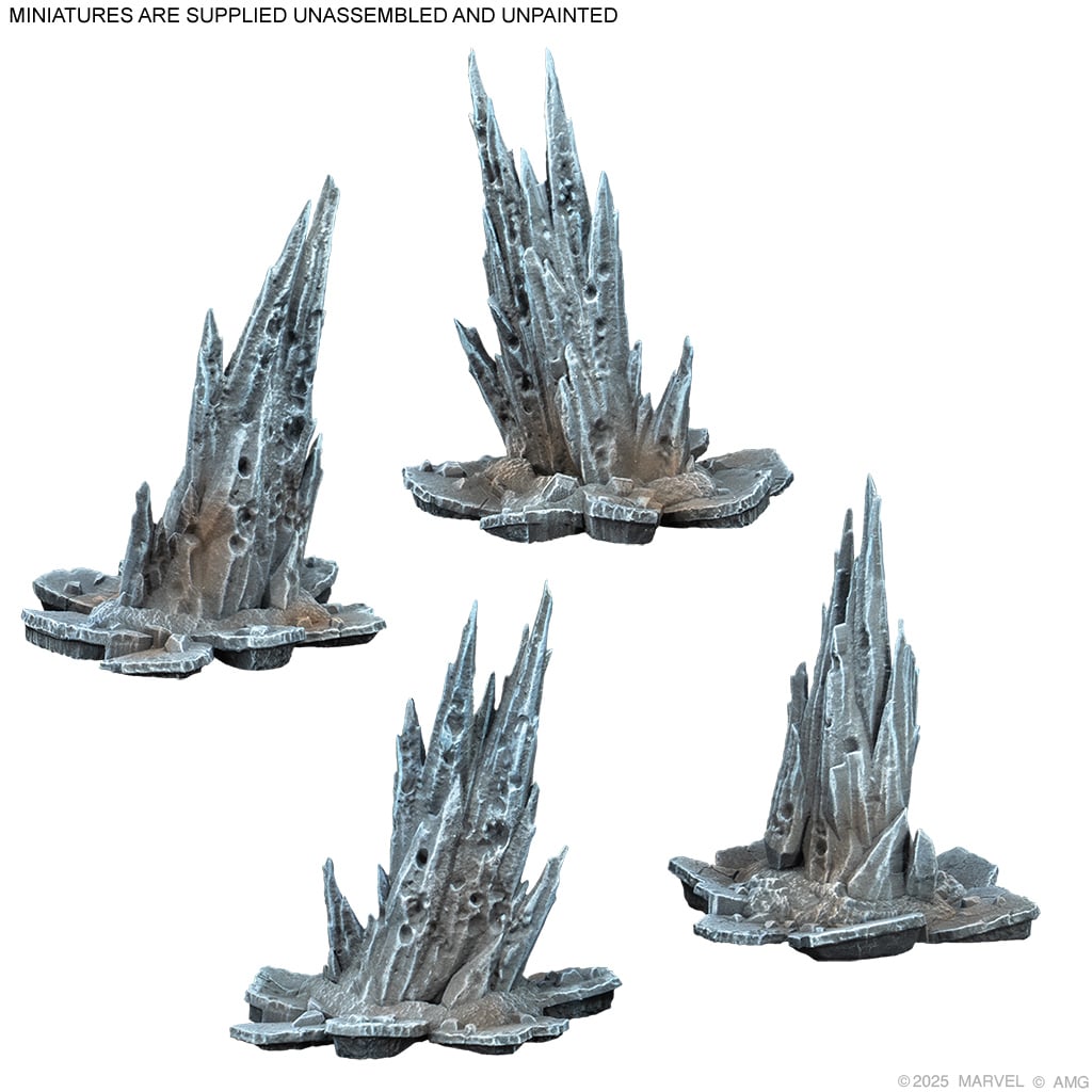 Marvel: Crisis Protocol: Dark Dimension Incursion - Terrain Pack