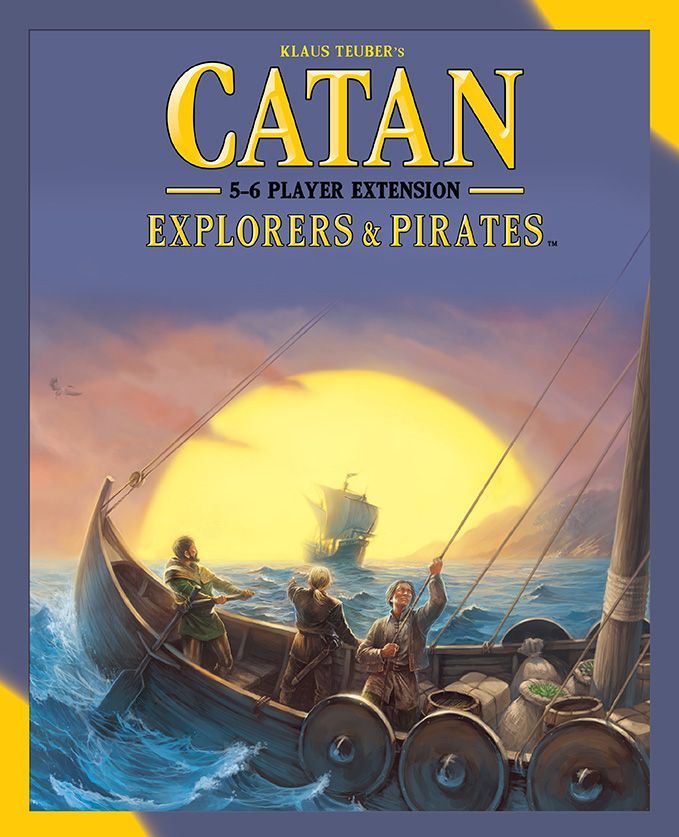 Catan: Explorers & Pirates – 5-6 Players (6th Edition)
