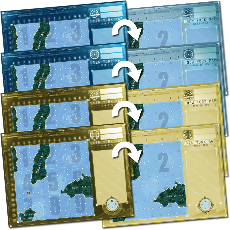 Captain Sonar: New York Map