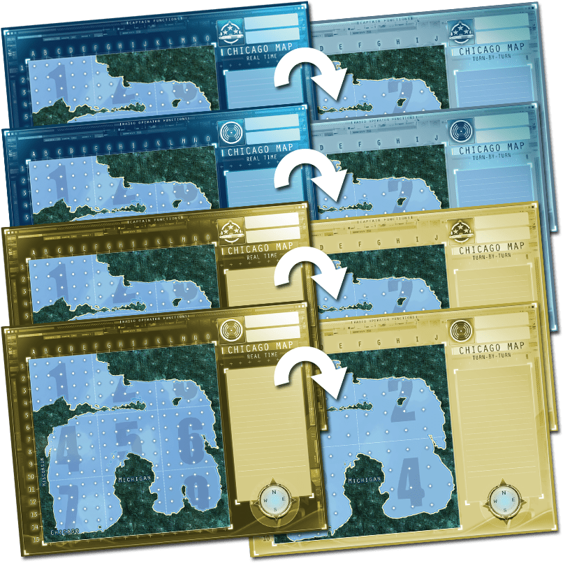 Captain Sonar: Chicago Map (Release Dec 19, 2025) *PRE-ORDER*