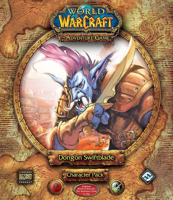 World of Warcraft: The Adventure Game – Dongon Swiftblade Character Pack (Import) (Minor Damage)