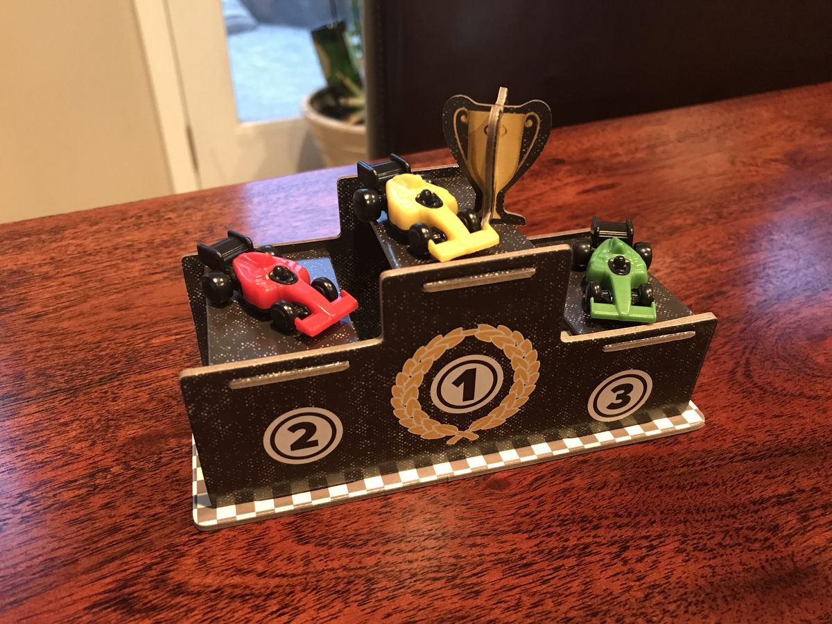 Downforce Trophy Punchboard