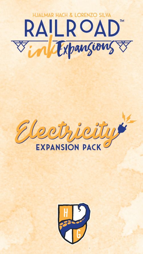 Railroad Ink: Electricity Expansion Pack (Minor Damage)