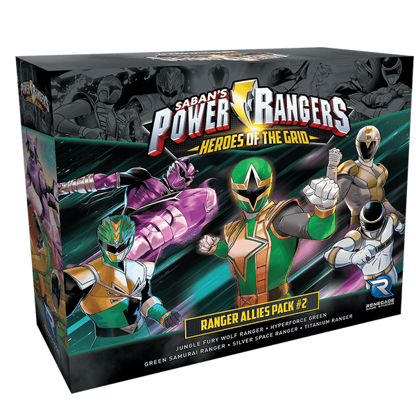 Power Rangers: Heroes of the Grid – Ranger Allies Pack #2 (Minor Damage)