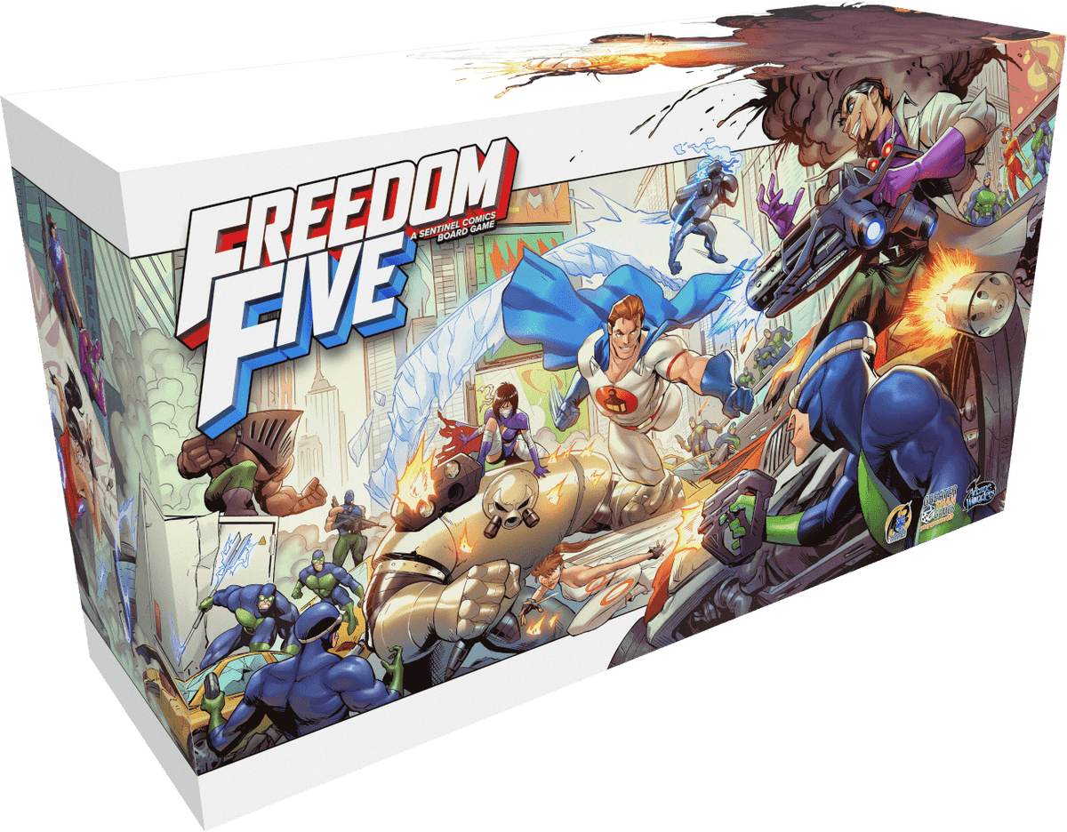 Freedom Five: A Sentinel Comics Board Game (Retail Edition