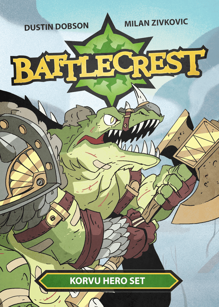 Battlecrest: Korvu – Hero Set (No Clam Shell Packaging)