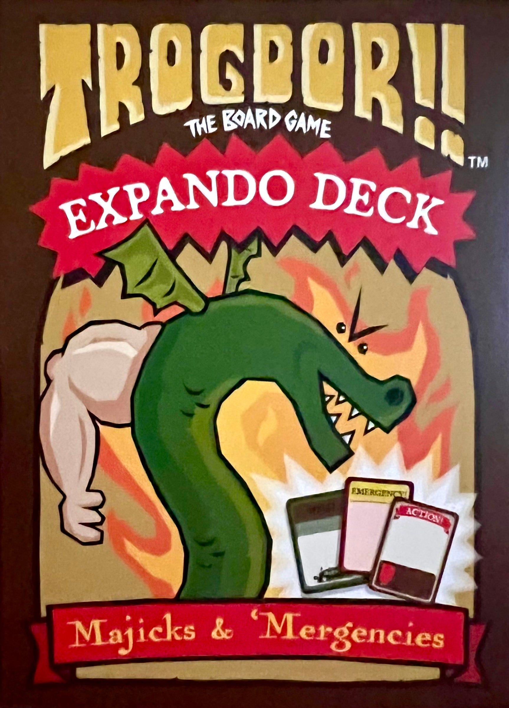 Trogdor!!: The Board Game – Expando Deck: Magicks and ‘Mergencies