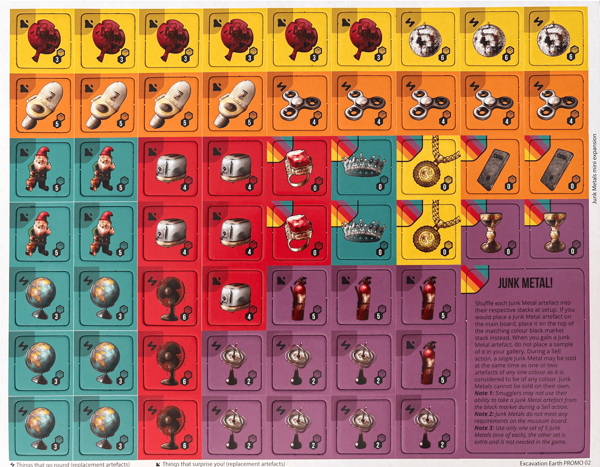 Excavation Earth: Junk Tile