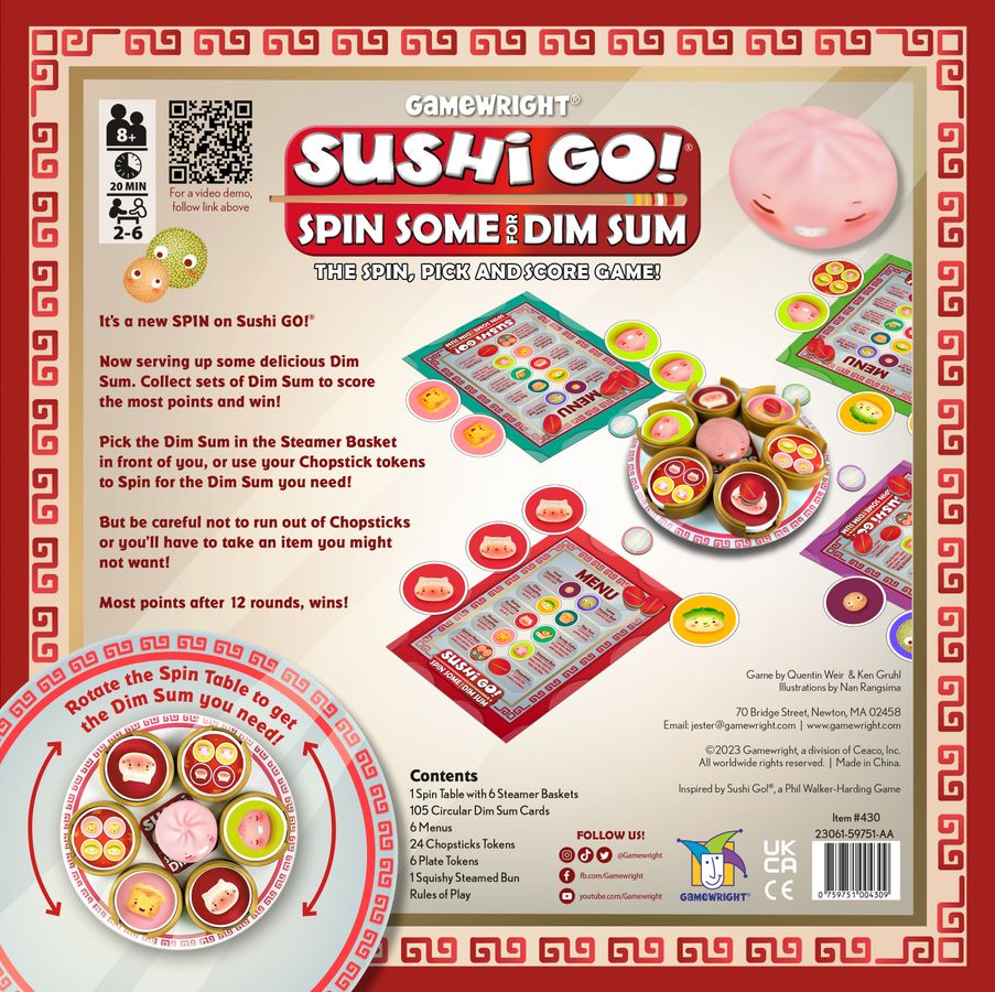 Sushi Go!: Spin Some for Dim Sum