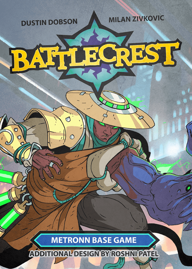 Battlecrest: Metronn Base Game (No Clam Shell Packaging)