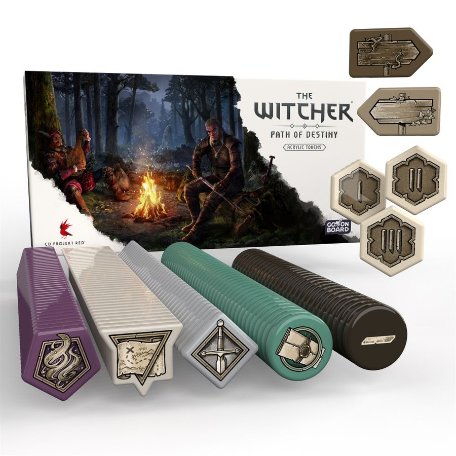 The Witcher: Path Of Destiny – Acrylic Tokens Core