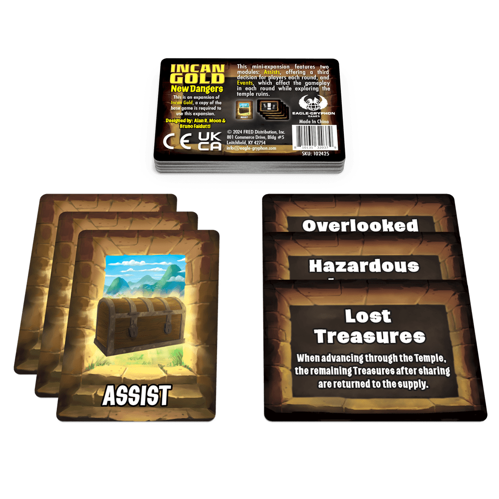 Incan Gold: New Dangers Expansion