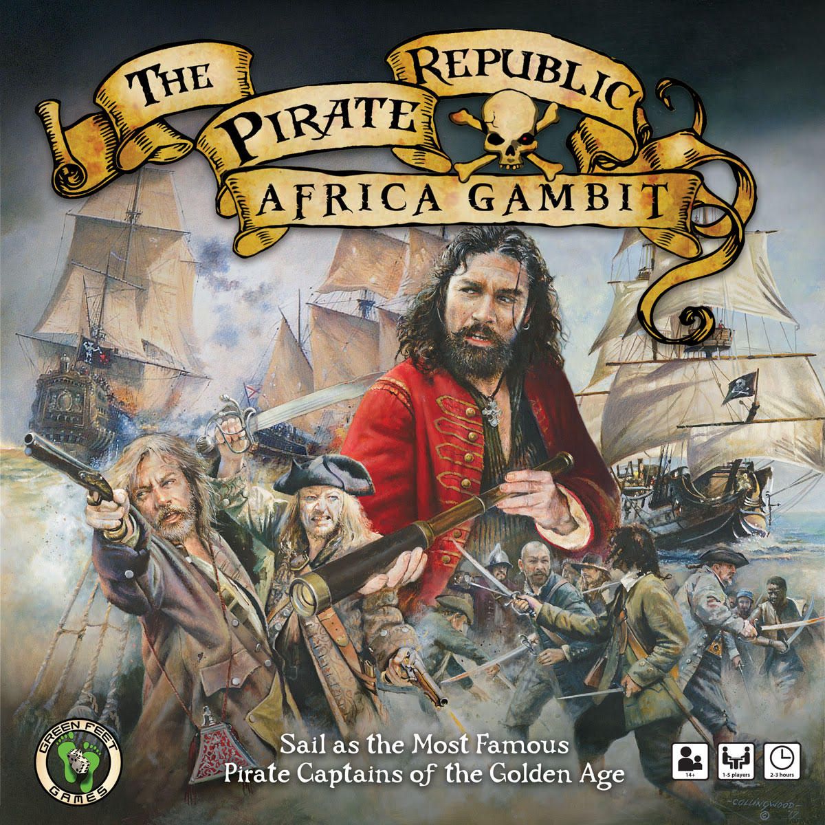 The Pirate Republic: Africa Gambit Collector's Edition + Chips Booty