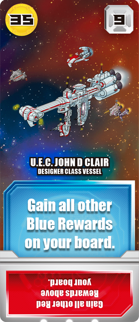 Space Base: U.E.C. John D Clair Promo Card
