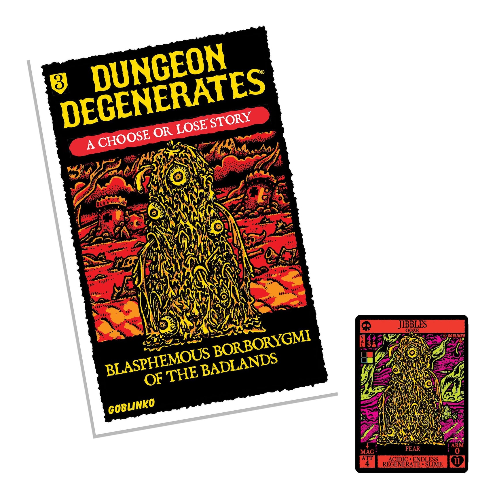 Dungeon Degenerates: Blasphemous Borborygmi of the Badlands