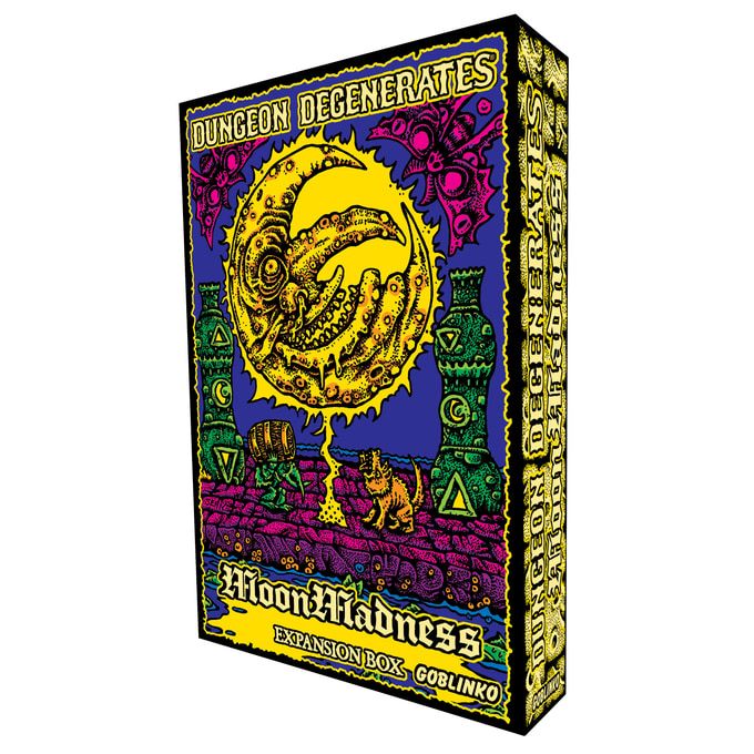 Dungeon Degenerates: Moon Madness Expansion Box