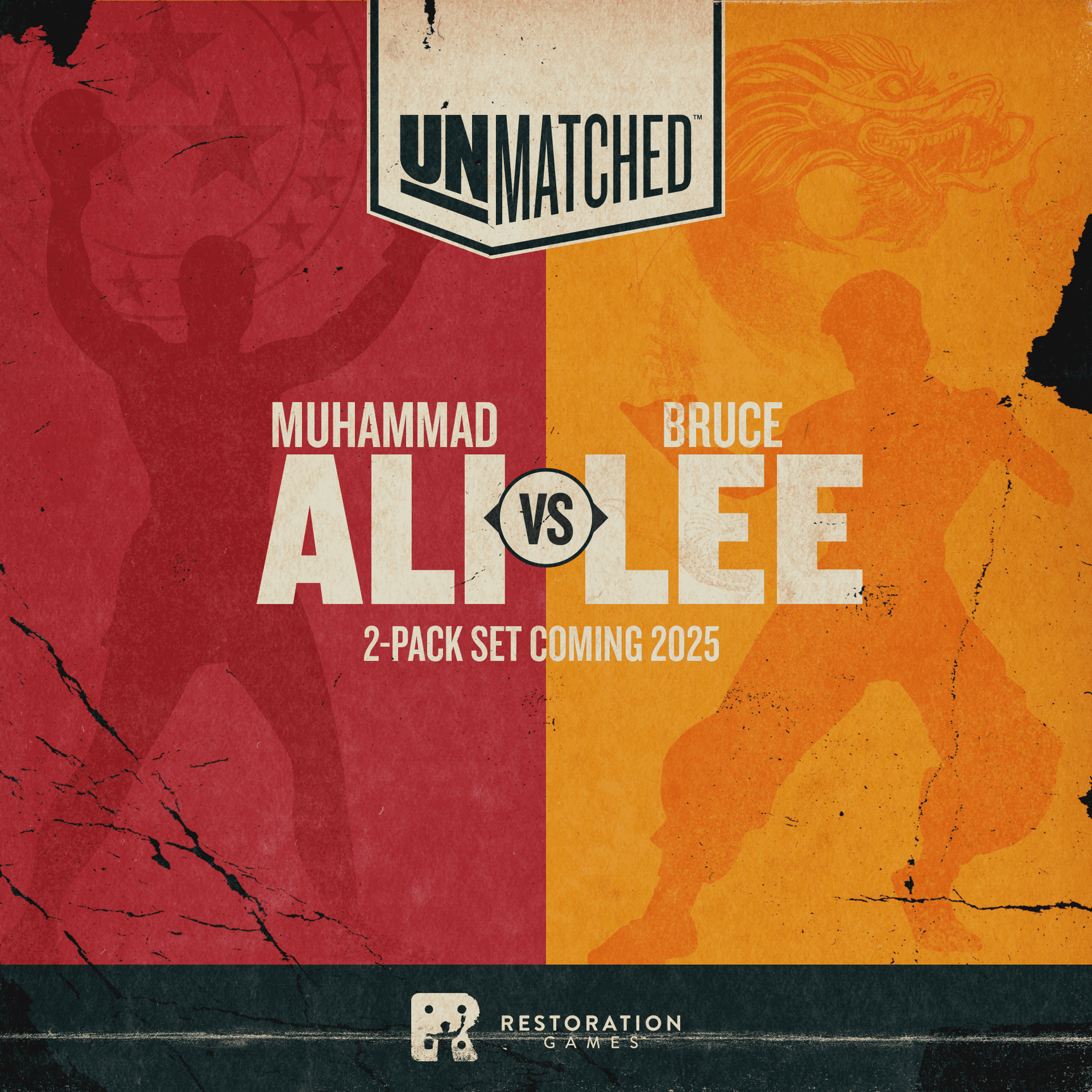 Unmatched: Muhammad Ali vs Bruce Lee (Minor Damage)