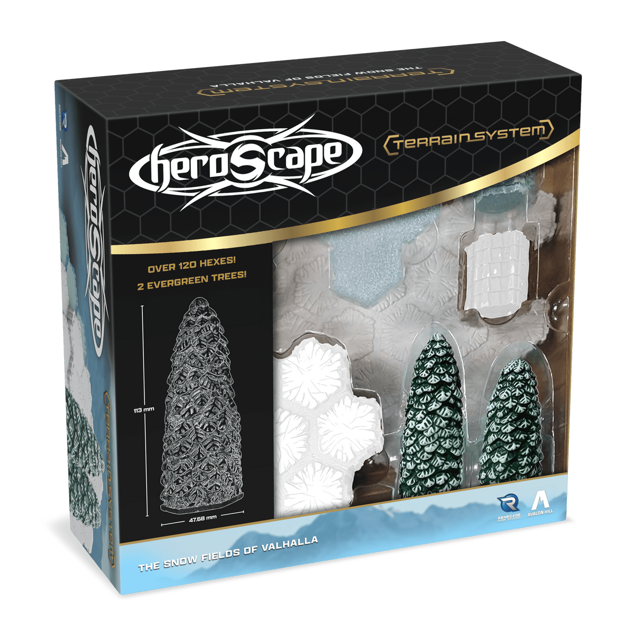Heroscape: The Snow Fields of Valhalla Terrain Expansion