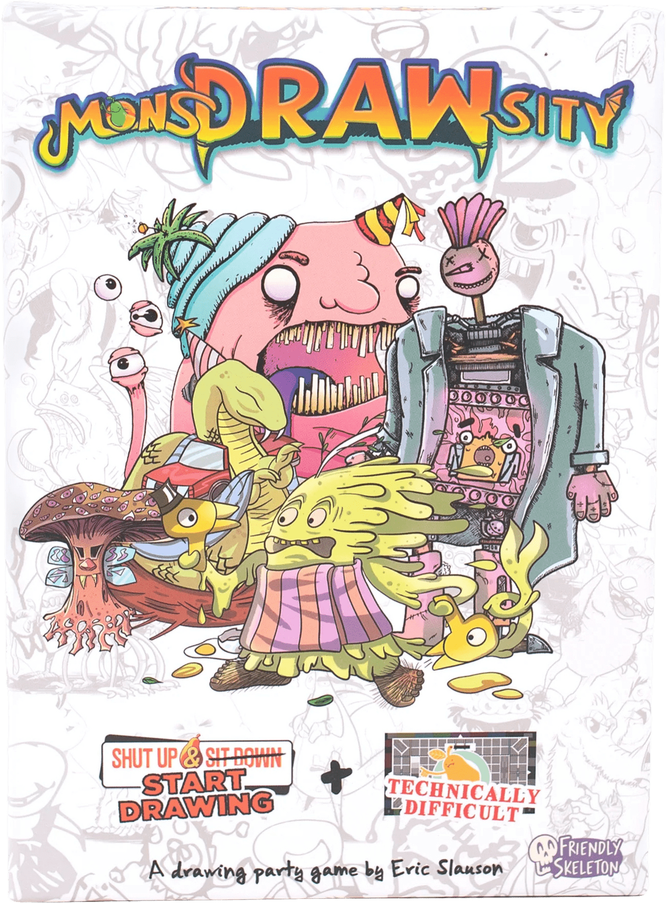 MonsDRAWsity: Shut Up & Start Drawing + Technically Difficult *PRE-ORDER*
