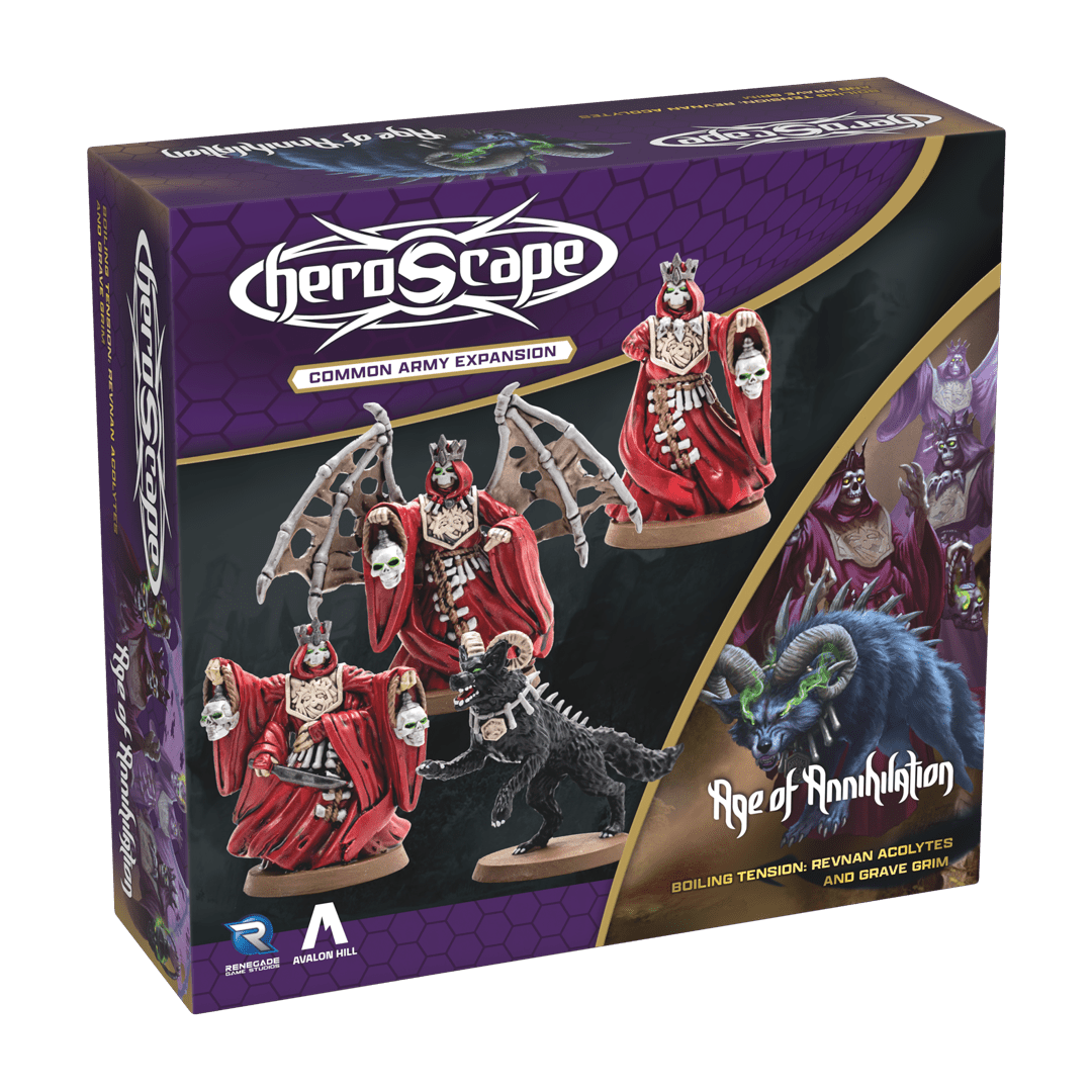 Heroscape: Revnan Acolytes & Grave Grim Common Army Expansion (Unpainted)