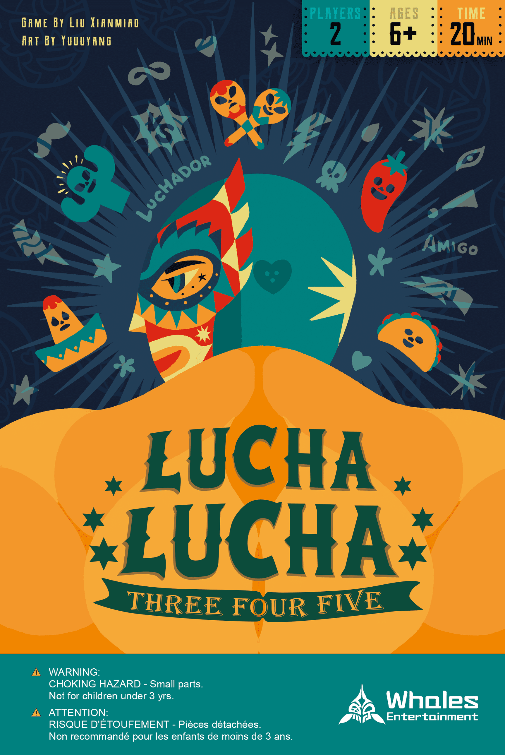 LUCHA LUCHA Three Four Five